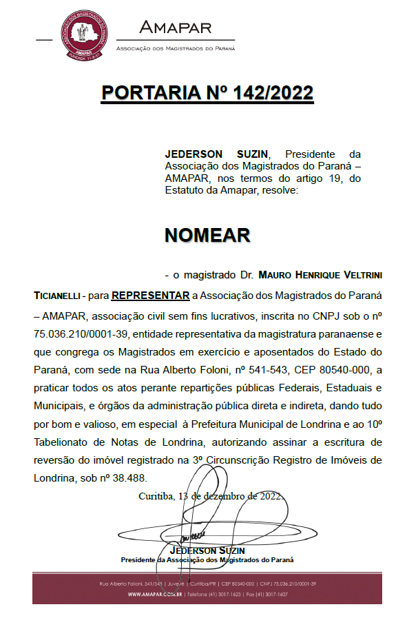 Portaria142