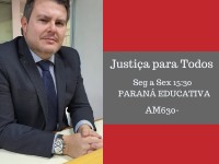 Projeto do TJPR  Justiça e Cidadania também se Aprendem na Escola é tema do programa Justiça para Todos 