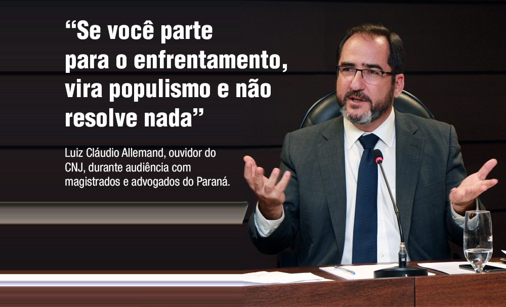 AMAPAR participa de audiência pública na OAB-PR com ouvidor do CNJ