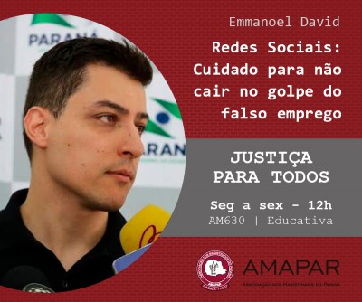 Redes Sociais: Cuidado para não cair no golpe do falso emprego