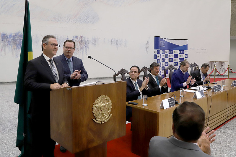 Primeiro do TJPR, desembargador Luiz Fernando Tomasi Keppen toma posse como conselheiro do CNJ 